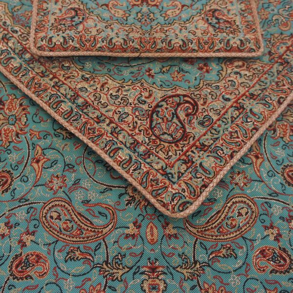 Traditional Cashmere Prayer Rug - Image 6