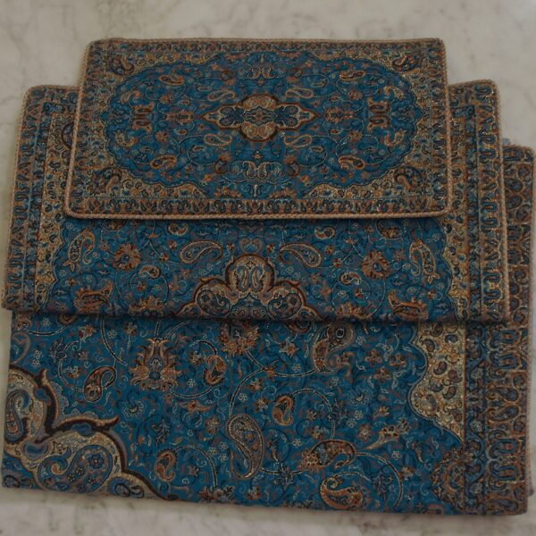 Traditional Cashmere Prayer Rug - Image 13